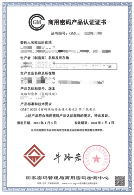 国密产品检测认证咨询服务 国领科技赋能信息安全，守护网络空间